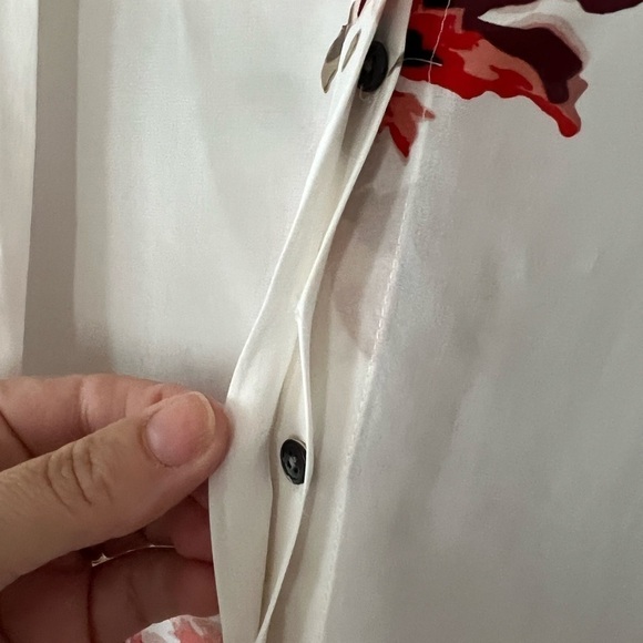 Joie blouse white nadal floral print - Size XS - Picture 8 of 10